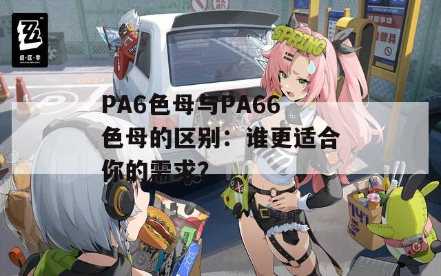 PA6色母与PA66色母的区别：谁更适合你的需求？