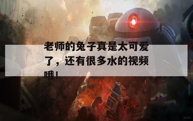 老师的兔子真是太可爱了，还有很多水的视频哦！