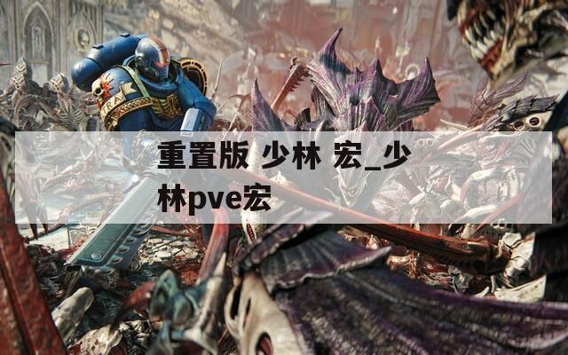 重置版 少林 宏_少林pve宏