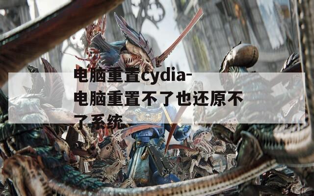 电脑重置cydia-电脑重置不了也还原不了系统