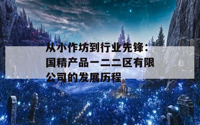 从小作坊到行业先锋：国精产品一二二区有限公司的发展历程